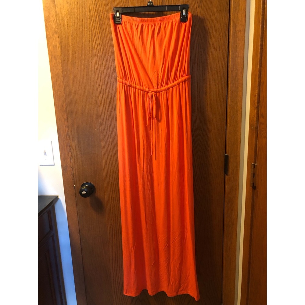 Strapless Maxi Dress